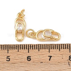 Латунные микро проложить кубического циркония подвески&nbsp;KK-F919-12G