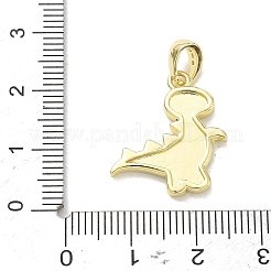 Pendenti in zirconi cubici trasparenti in micro pavè di ottone&nbsp;CU-CBADD0C-04G