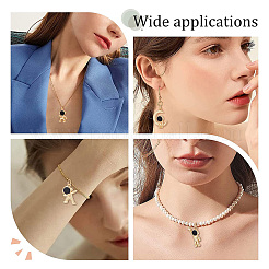 8 шт. 4 подвески в стиле астронавта из латуни и эмали KK-BBC0004-02