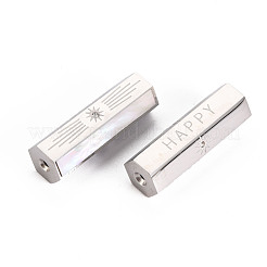 Perline in acciaio inossidabile 304&nbsp;STAS-S116-287P