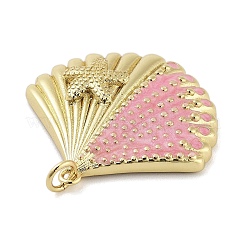 Подвески из латуни с эмалью в стойку&nbsp;KK-Z064-01G-01