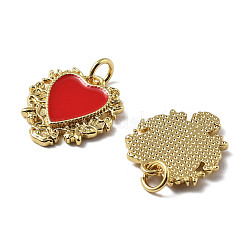 Латунь эмаль подвески KK-R229-06G-02