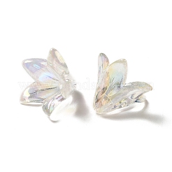 Прозрачные колпачки акриловая бисера&nbsp;X-OACR-H016-05A