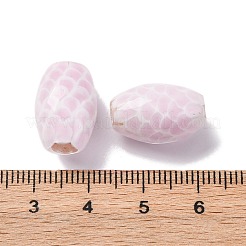 Двухцветные бусины лэмпворк ручной работы LAMP-K042-01F