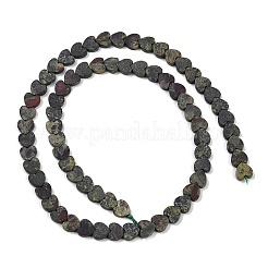 Бисер натуральный дракон крови пряди G-A272-A02-01