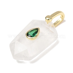 Quarzo naturale pendenti in cristallo&nbsp;GG-CBA5FCC-01G-08