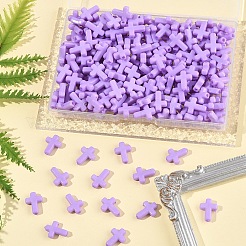 200 шт. Непрозрачные акриловые бусины SACR-FS0001-39F