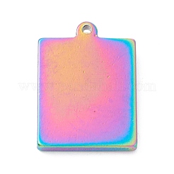Pendentifs en acier inoxydable 304 avec placage ionique (IP)&nbsp;STAS-P279-22M