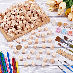 300 шт. необработанный деревянный блок&nbsp;WOOD-WR0001-23