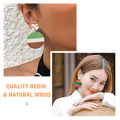 20 шт. подвески из двух цветов RESI-BT0001-18