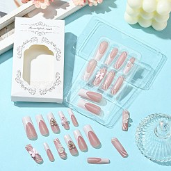 Пресс из АБС-пластика с полным покрытием на накладных ногтях&nbsp;DIY-CJC0006-13