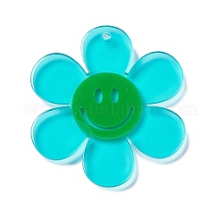 Прозрачные акриловые большие подвески OACR-P012-A07