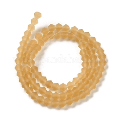 Имитировать нити бус из матового стекла из австрийского хрусталя EGLA-A039-T6mm-MD18