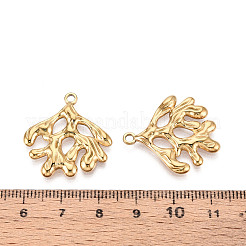 Подвески из нержавеющей стали 304 с имитацией коралла&nbsp;STAS-T069-42G