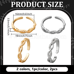 2 шт. 2 цвета RJEW-HY0001-18