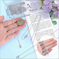 10 collar de cadena cruzada/rolo de latón de 1.4 mm&nbsp;MAK-BBC0001-31P