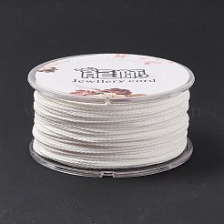 Круглый вощеный полиэфирный шнур&nbsp;YC-C001-01A-02