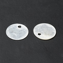 Подвески из натуральной оболочки Capiz&nbsp;LS-BSHE-G029-15