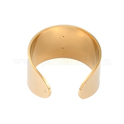 Anelli polsini aperti in acciaio inossidabile 304&nbsp;RJEW-C095-02B-G