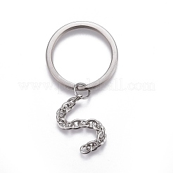 Застежки для ключей из нержавеющей стали 304&nbsp;LS-STAS-L226-009C