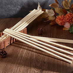 Круглые бамбуковые палочки WOOD-WH0030-83H