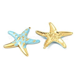 Pendenti in acciaio inossidabile smaltato Ocean 304&nbsp;X-STAS-T076-08B-03G