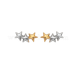 Boucles d'oreilles à tige en acier inoxydable 304 pour femmes&nbsp;WGCB6F5-01