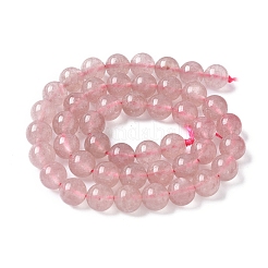 Природного кварца клубники нитей бисера G-R435-03-A02