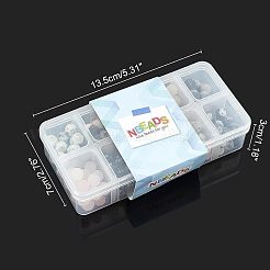 Бусины из натурального смешанного драгоценного камня G-NB0001-82