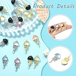 10шт 2 цвета подвески из сплава с покрытием стойки&nbsp;FIND-YW0011-29