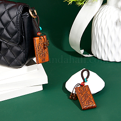 2 шт. подвесные украшения из дерева и полиэстера из ПВХ KEYC-FH0001-65