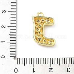 Pendentifs en laiton zircon cubique transparent&nbsp;KK-I476-02G-J