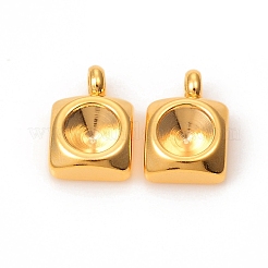 201 pendentifs en acier inoxydable sertis de strass&nbsp;STAS-L244-38G