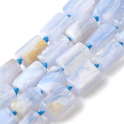 Натуральный голубой кружевной агат бисер нитей G-F509-63-01