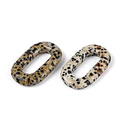 Dalmate jaspe naturels pendentifs&nbsp;G-Q601-12F