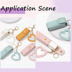 4 шт. 4-х цветные кожаные мешочки для хранения помады KEYC-SC0001-71