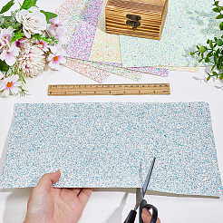 6 Stück 6 Farben PVC & Kunstlederstoffe&nbsp;DIY-CL0001-31