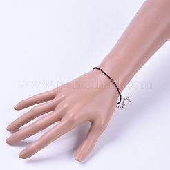 Natürliche Tigerauge Perlen Armbänder&nbsp;BJEW-JB04555-08