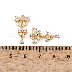 Латунные микро проложить кубического циркония подвески&nbsp;LS-KK-C115-09G