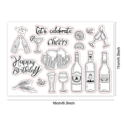 PVC-Plastikstempel&nbsp;DIY-WH0167-56-345