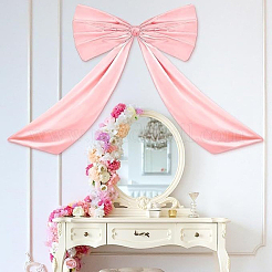 Stoffornamente mit großer Schleife&nbsp;DIY-CN0003-97B