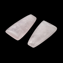 Природного розового кварца подвески G-E596-01D