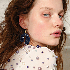 Набор для изготовления подвесных сережек с росписью для девочек и женщин&nbsp;DIY-OC0007-65