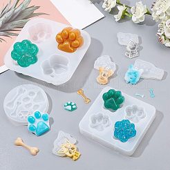 Kits de moules en silicone pour animaux de compagnie&nbsp;DIY-OC0003-26