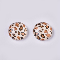 Glas cabochons&nbsp;GLAA-WH0015-09J