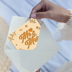 Деревянные памятные открытки WOOD-WH0040-009