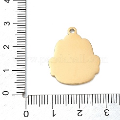 Pendentifs en acier inoxydable 304&nbsp;SA-CBAE115-18G