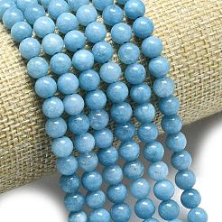 Натуральный Malaysia нефритовые бусы пряди&nbsp;G-L645-A01-6mm-15