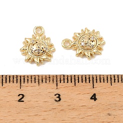 Латунные микро проложить кубического циркония подвески KK-C155-05G