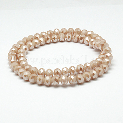 Гальванические стеклянные бусины&nbsp;X-EGLA-G014-8mm-FR-A05